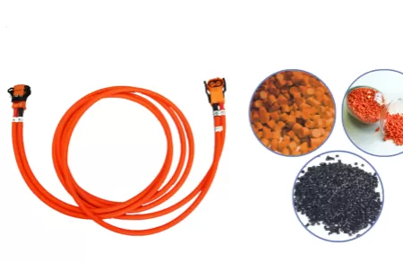 Specific application of XLPE material in automotive cables