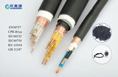 Application of Halogen-Free Low-Smoke Cross-Linked Polyolefin Insulation Materials in the Field of Electrical Wiring