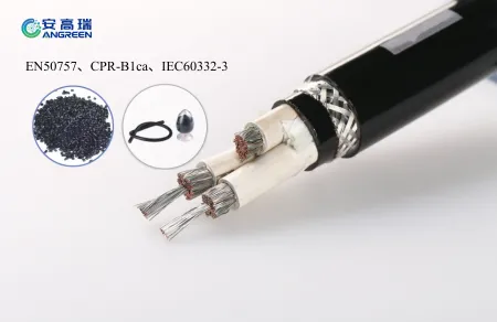 How Do LSZH Jacket Materials Pass the IEC 60332-3 Bunched Cable Test?