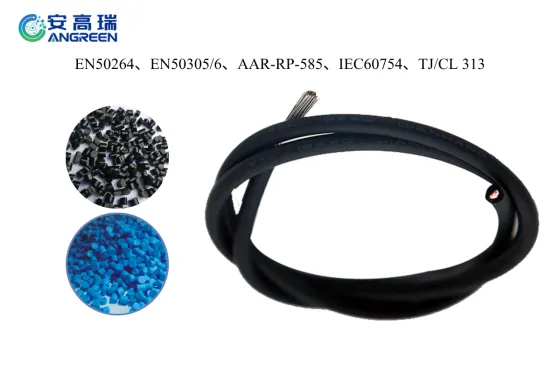 EN50264 Rail Transit Vehicle Cable E-Beam irradiated XLPO Compound