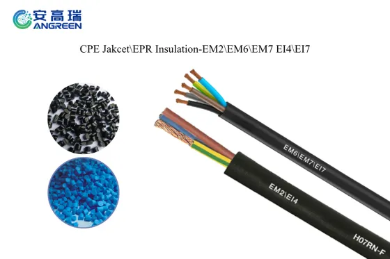 60℃ Radiation-Crosslinked CPE Rubber Cable Jacket material(EM2)